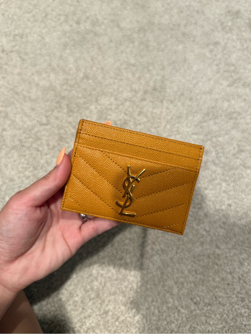 Yves Saint Laurent card holder